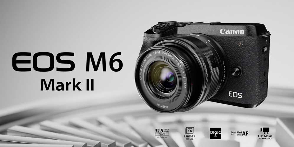 Canon EOS M6 Mark II Dirilis, Lihat Spesifikasinya